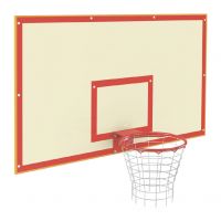УТ 409-01 Щит баскетбольный для залов с креплением и с кольцом FIBA фанера влагостойкая