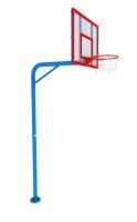 УТ406.1-01 Стенд баскетбольный для улиц ( щит стекло акриловое) 